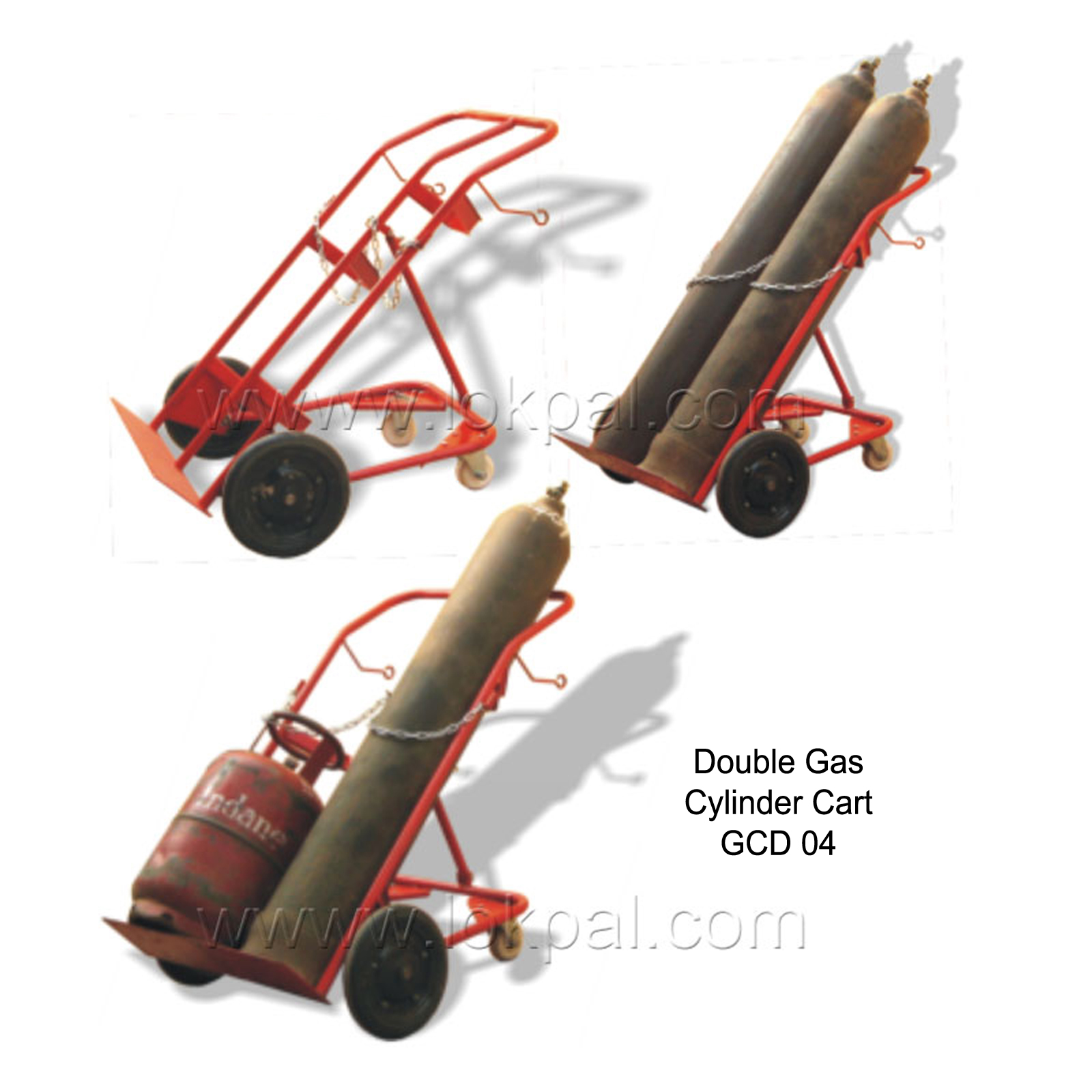 Gas Cylinder Trolley, Gas Cylinder Trolley Manufacturer, Hand Trolley Wholesaler, Cylinder Trolley Distributor, Supplier, Delhi NCR, Noida, India