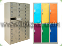 Lockers and Wall Cabinet